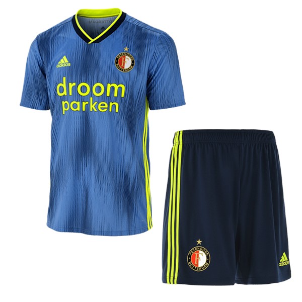 Camiseta Feyenoord Rotterdam Segunda equipación Niño 2019-2020 Azul